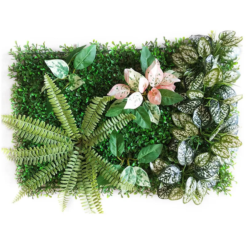 Искусственное растение на стену искусственная зеленая лужайка тропические