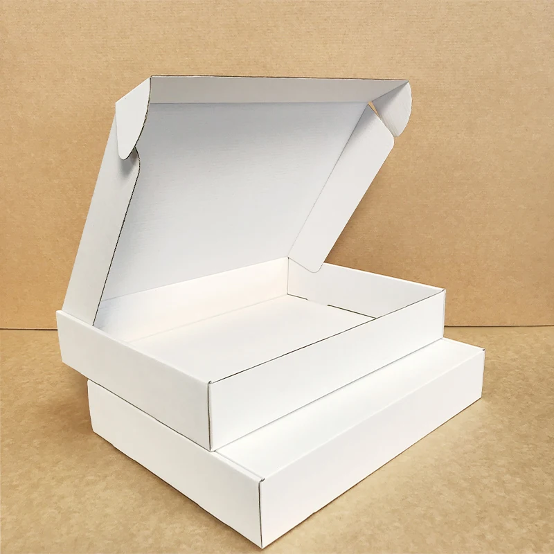 Серия 20 см изготовленные на заказ толстые белые гофрированные бумажные почтовые