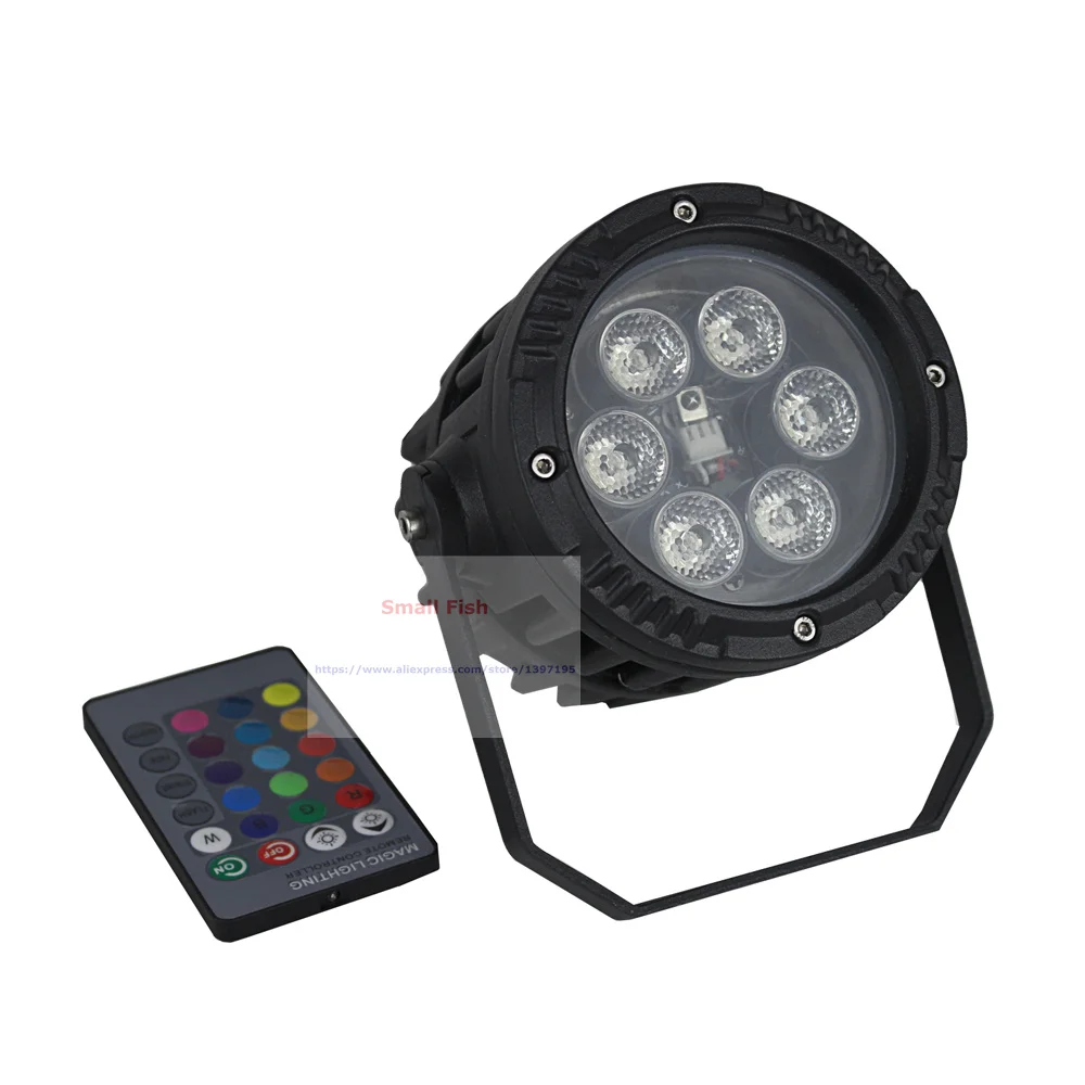 Сценический прожектор 6x3 Вт светодиодный RGB-прожектор DMX сценический эффект DMX512