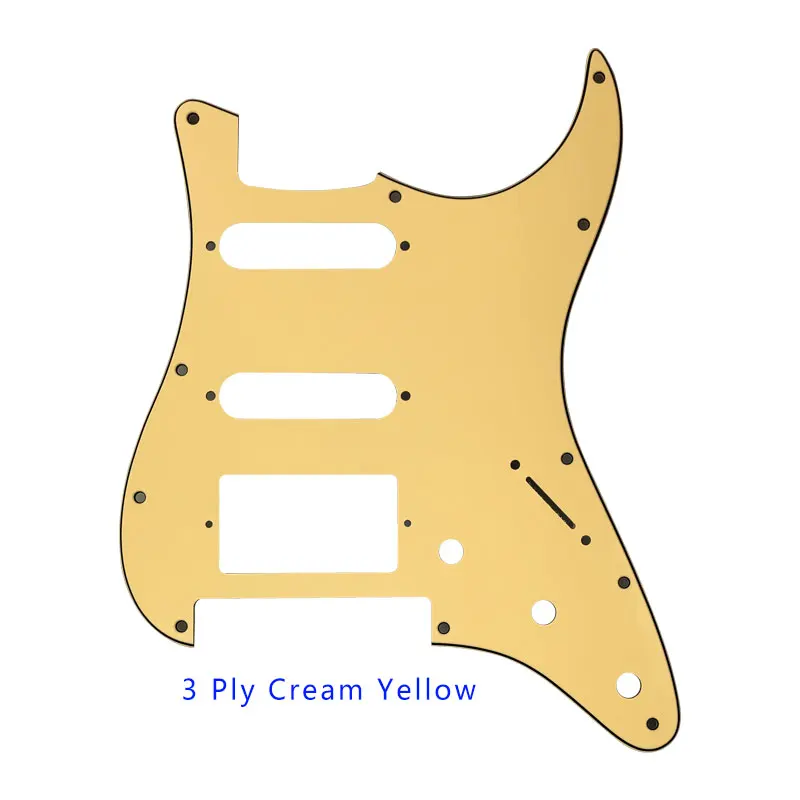 Pleroo защита для гитары США 11 отверстий винтов Strat с Floyd Rose Tremolo Bridge PAF Humbucker Одиночная