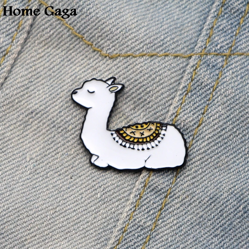 D0654 Homegaga Baby лама цинковые булавки для брошей рубашек insignia аксессуары одежды и
