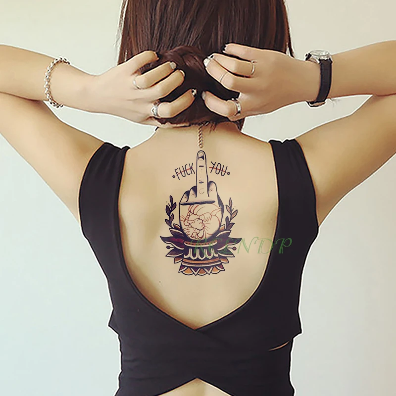 Водонепроницаемая временная татуировка наклейка divine wings of angel tatto стикер s флэш-тату поддельные татуировки для девочек, женщин 7 - Цвет: Сливовый
