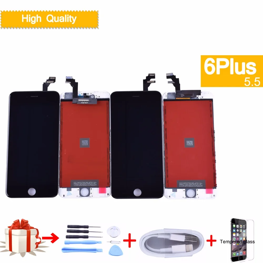 ЖК-экран для iPhone 6 Plus ЖК-дисплей в сборе сменный дисплей сенсорный экран набор