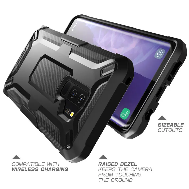 Для samsung Galaxy S9 Plus SUPCASE Единорог Жук серии ТПУ+ Жесткая Поликарбонат Премиум Гибридный Защитная крышка