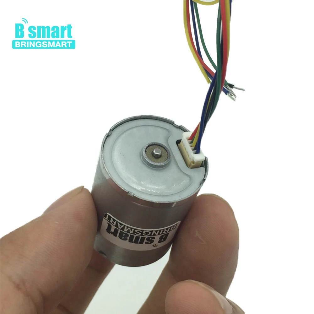 Бесщеточный микро двигатель Bringsmart постоянный ток 12 В 6000 об/мин высокая скорость