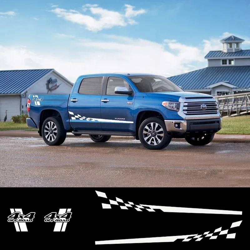 4 шт./комплект наклейки для TOYOTA TUNDRA|Наклейки на автомобиль| |