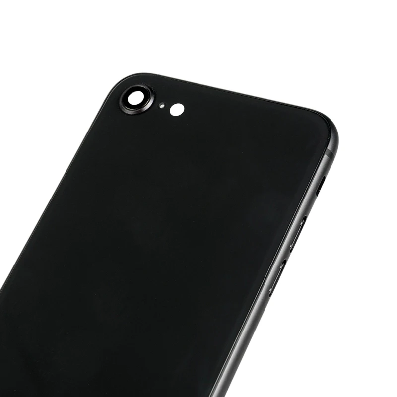 Для Apple шасси iPhone 8 8 Plus ободок средней рамки корпуса Батарейная дверь задняя крышка корпус с гибкими кабелями кнопки с логотипом