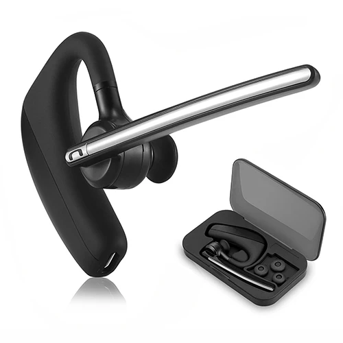 K10 Bluetooth наушники беспроводные наушники стерео гарнитура с шумоподавлением бизнес Bluetooth гарнитура вкладыши с микрофоном - Цвет: B