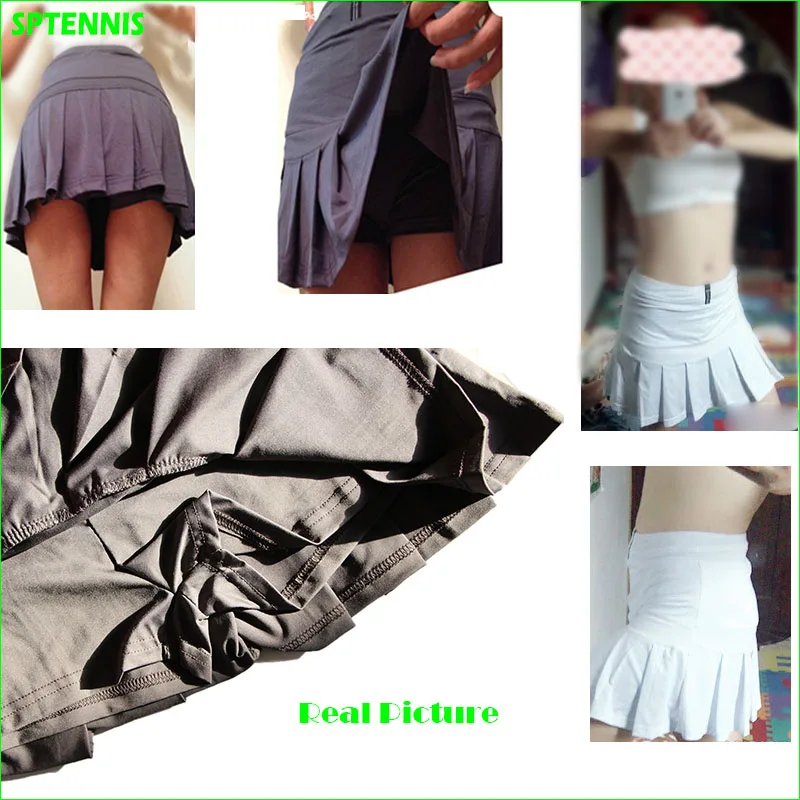 Женщины Теннис Юбки Шорты Бадминтон Настольный теннис Breathable для пляжа Фитнес Бег