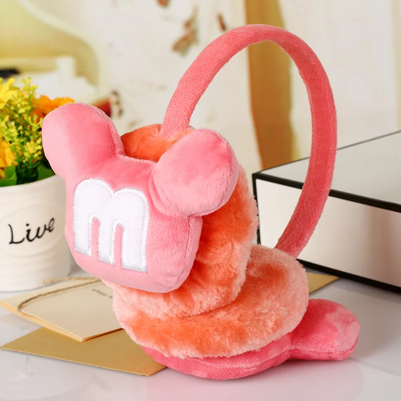 2018 новые зимние теплые милые плюшевые наушники с милым кроличьим мехом для