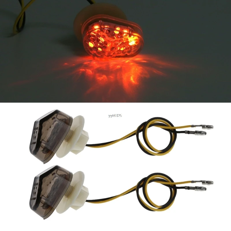 Мотоциклетные Светодиодные поворотники 12 В для Yamaha YZF R1 R6 SFZ1S FAZER|light for|light ledlight led