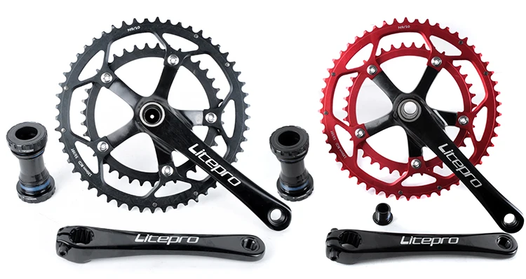 Комплект велосипедных колец Litepro Ultegra 130 вкд 53 39 т|folding bike crankset|bike cranksetroad crankset |