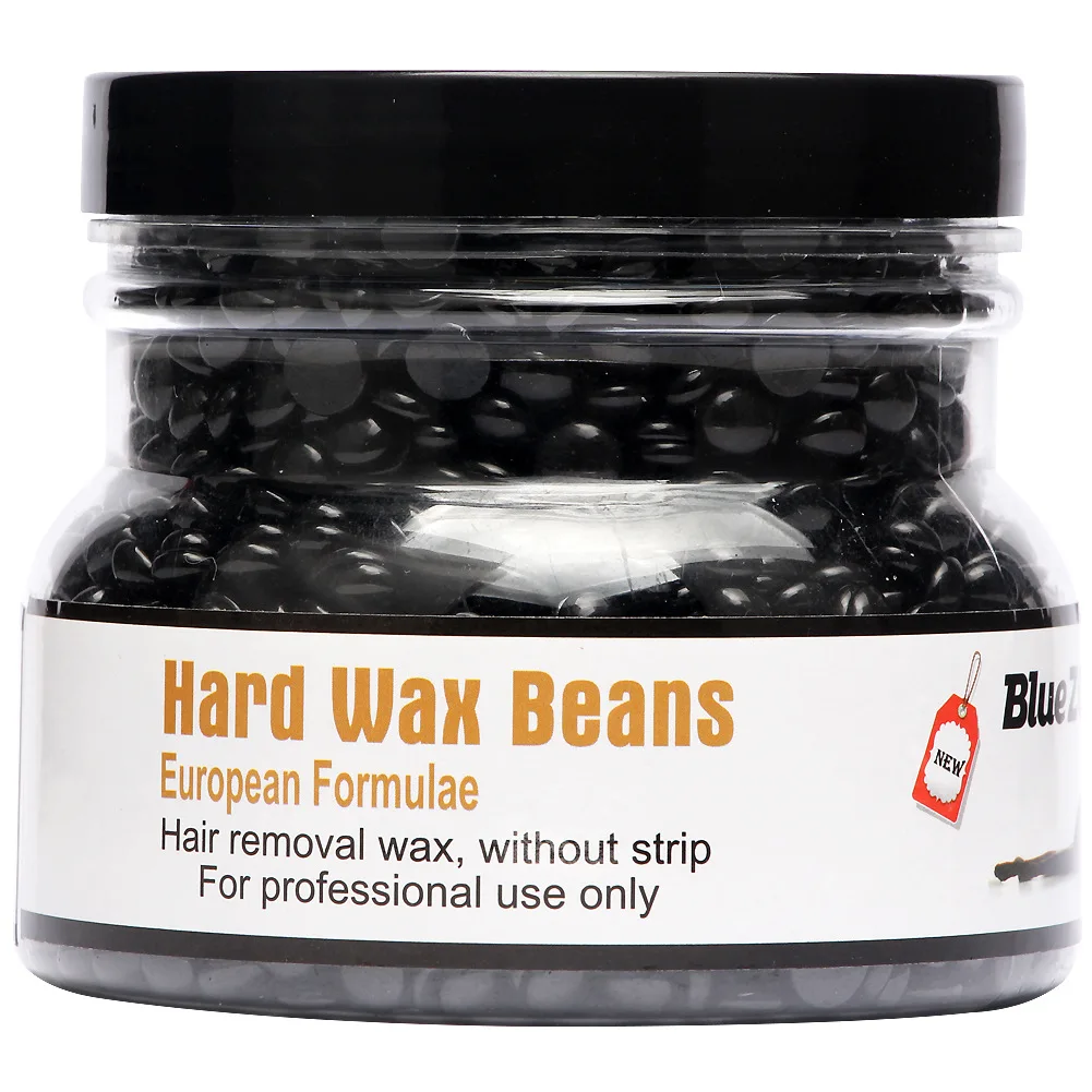 2017 бутилированный 250 г Черный цвет горячий воск тело бикини удаление волос Bean без