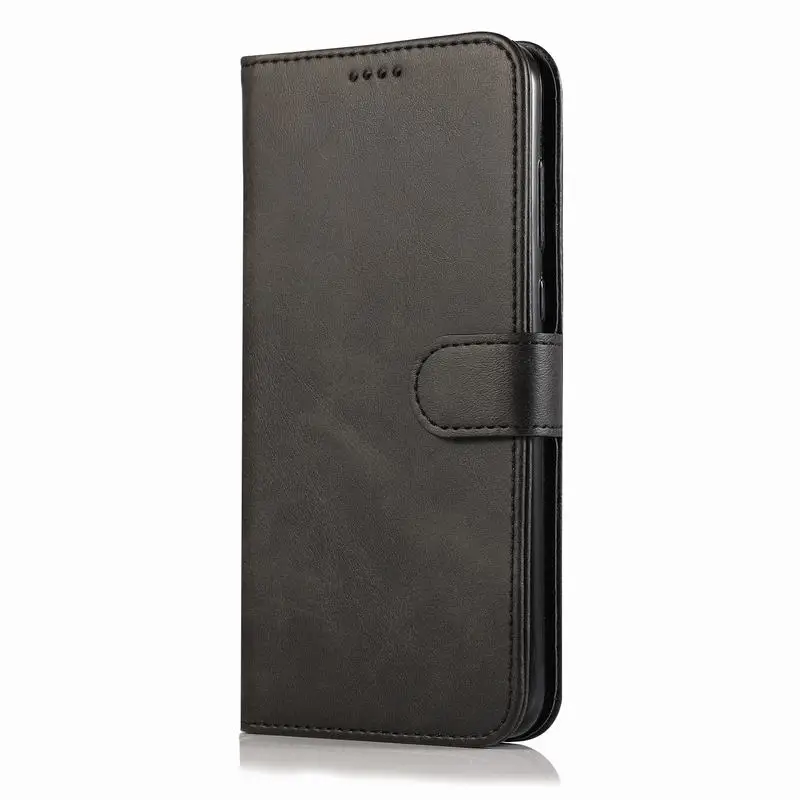 Black Чехол для huawei mate 20 Lite Pro, Магнитный Флип, роскошный винтажный кошелек, кожаный чехол для телефона, для huawei mate 20 Lite 20pro Coque - Цвет: Black