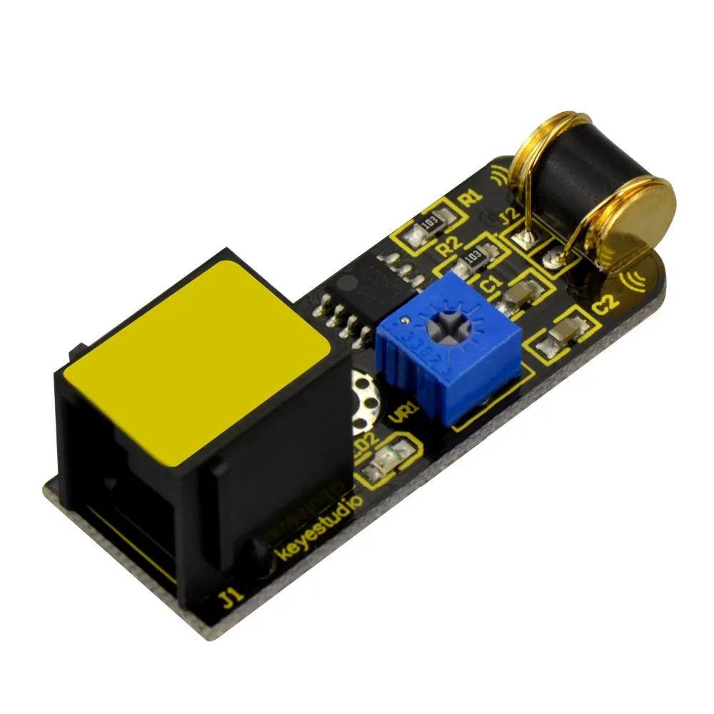 Новинка! Модуль датчика вибрации Keyestudio RJ11 EASY plug для Arduino STEAM | Электронные