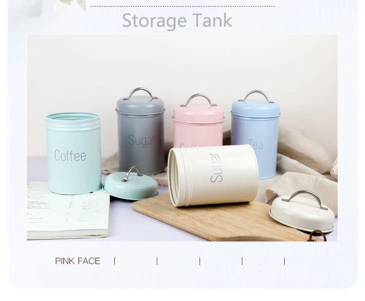 Крышка бака для хранения стальная кухонная утварь многофункциональная квадратная коробка Герметичные банки кофейники для конфет и чая в зернах молоко порошок банки