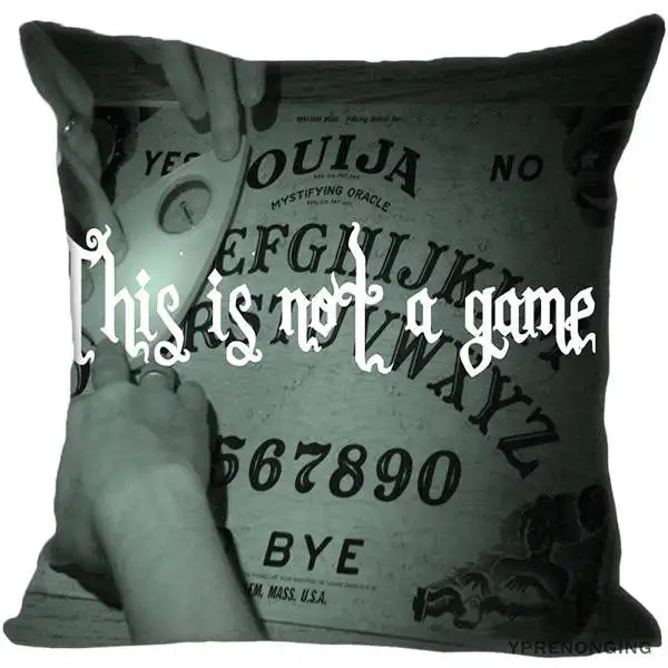 Square Pillowcases Декоративная Наволочка на заказ Ouija Board Spirit Board квадратная Наволочка на молнии 35X35,40x40,45x45 см(одна сторона) 80527-21-10 - Цвет: Square Pillowcases