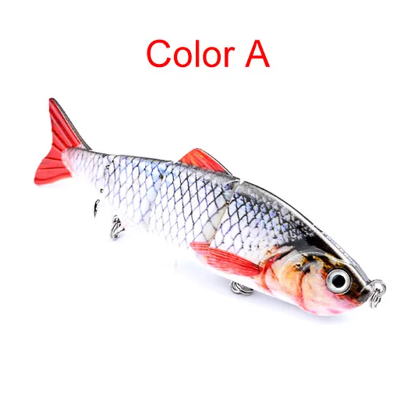 Новинка 1 шт. 12 см мульти соединенный окуляр Crappie рыболовная приманка Swimbait Crankbait
