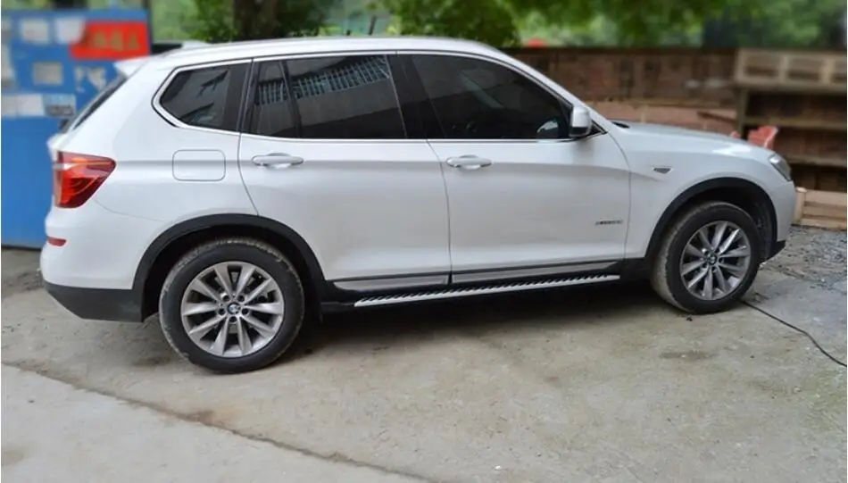 Для BMW X3 F25 2014.2015.2016.2017 автомобильные беговые доски Автомобильные Боковые