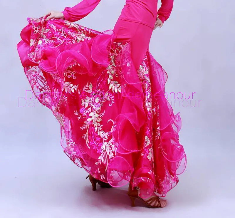 

Новинка, костюмы для бальных танцев, пикантная юбка из вискозы для пожилых, для бальных танцев, для соревнований, для бальных танцев