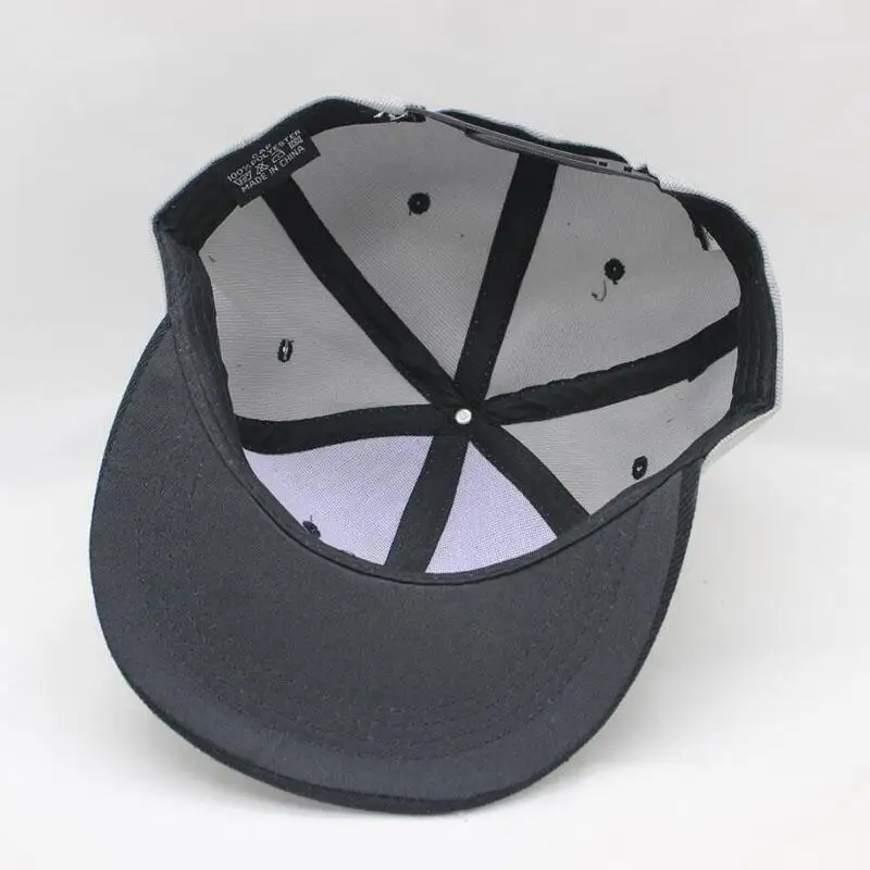 Full Close Hip Hop Cap Blank Whole Closure Women Men's leisure Flat Brim Bill Hip Hop Baseball Cap Snapback Hat