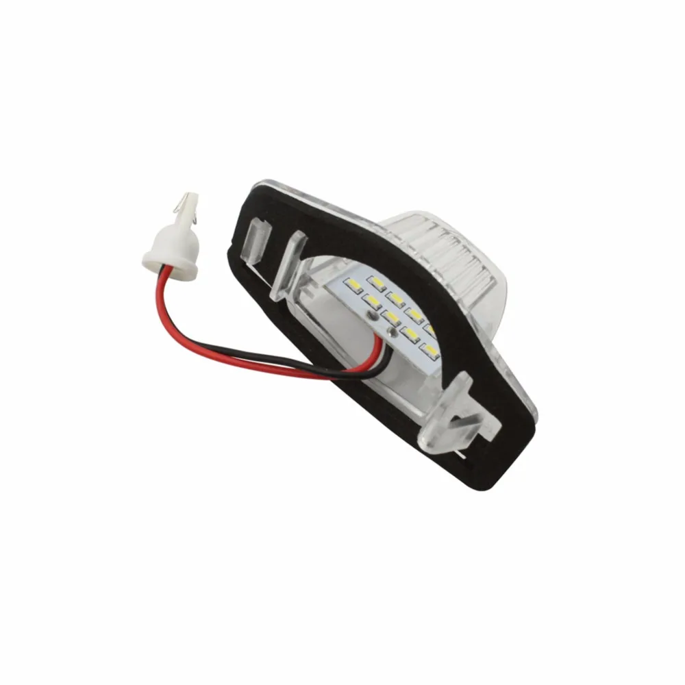2x18 LED светильник без ошибок номерной знак лампы автомобильные аксессуары для