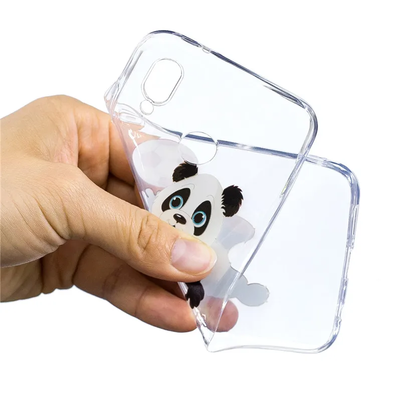 The new high - through painted TPU for Huawei P20 Lite phone case |