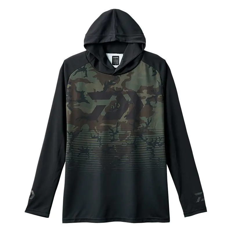 2019 новая брендовая летняя одежда с капюшоном для рыбалки быстросохнущие ледяные