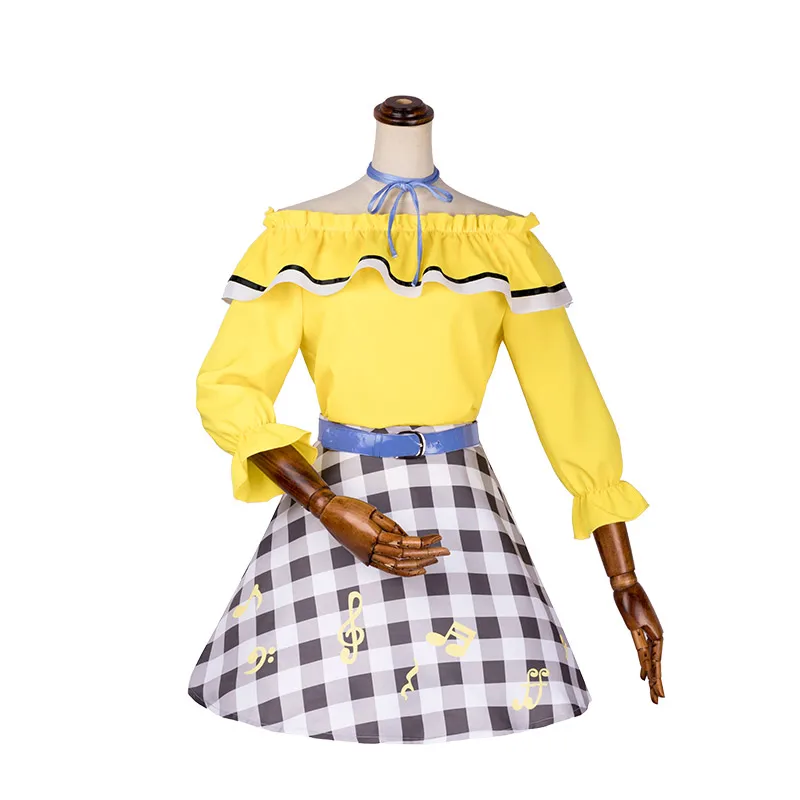 Free Shipping Anime Cardcaptor Kagamine Rin/Len Cosplay Costume Rin Dress Battle Suit For Halloween | Тематическая одежда и
