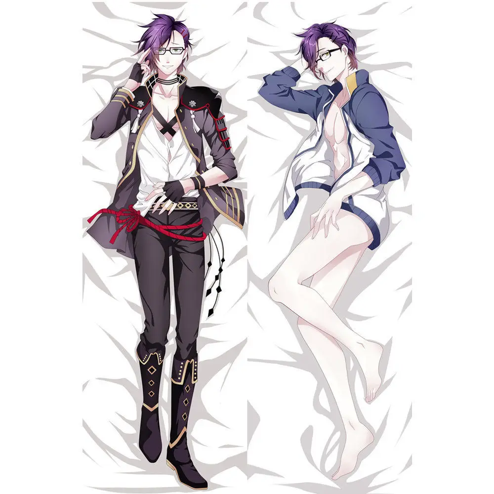 Amellor Аниме игра Touken Ranbu онлайн дакимакура Чехол наволочки cool Mikazuki в натуральную величину обнимающий тело Чехол gitfs - Цвет: 11