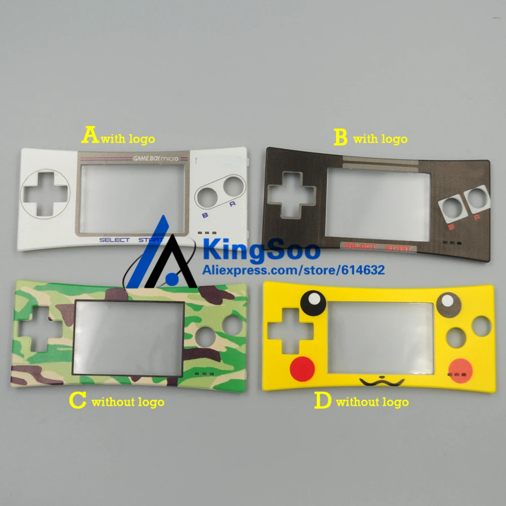 Новинка Передняя Лицевая панель чехол для GameBoy Micro GBM Запасная часть | Электроника