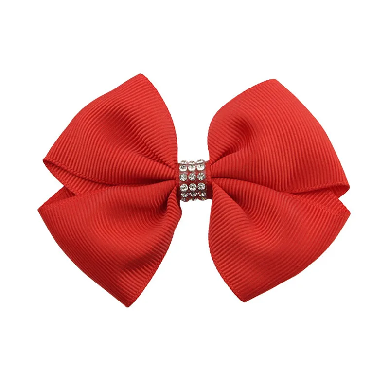 3.6 Inch Fashion Glitter Bow Hair Clips Girl Kids Children Boutique Hairbow Hairpins Baby Headwear Cute Accessories | Детская одежда и
