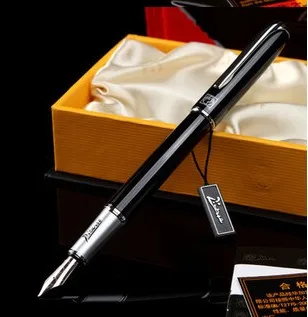 PEN AND BOX Перьевая ручка Picasso 916. Чернильное перо. Канцелярских принадлежностей. 0,5 мм перо. High-end ручка. Изысканная подарочная упаковка - Цвет: PEN AND BOX