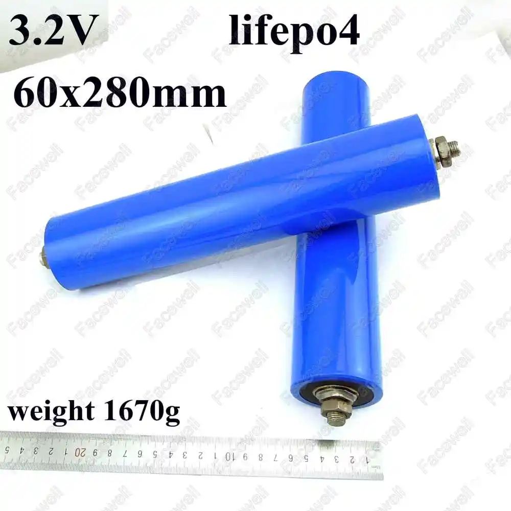 1 шт. цилиндрический Аккумулятор lifepo4 60280 3 2 в 65 А 100 комплект батарей EV Высокой
