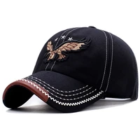 2019 new 3d eagle embroidery baseball cap male cap hip hop flat along snapback hats baseball cap lovers cap for men women 30
