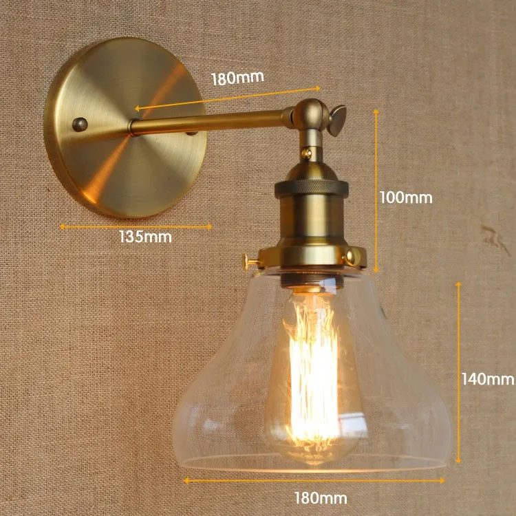 Настенный светильник в стиле ретро RH промышленный настенный винтажном со