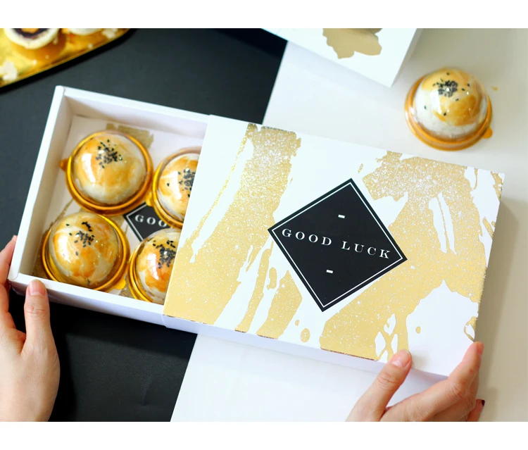 

22*15*4.5cm Kraft Paper Cake Box Homemade Candy Wedding Gift Packing Box 100pcs/lot Free shipping