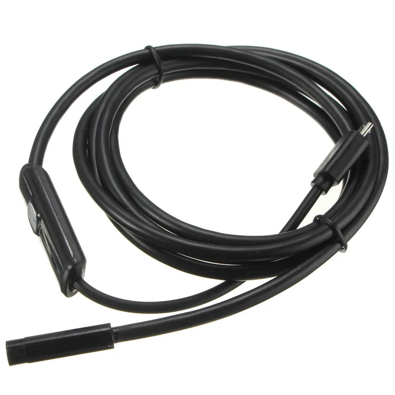 Android OTG USB эндоскопа Камера 7 мм 1.5 м гибкая змея Труба инспекции Водонепроницаемый
