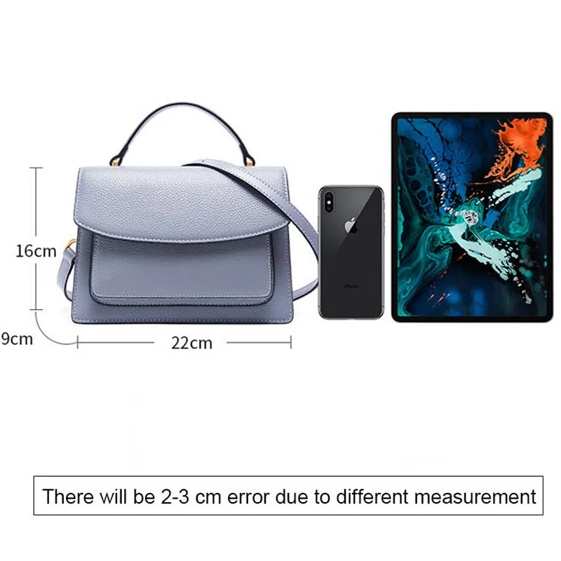 Брендовая сумка из натуральной кожи модная женская сумка-мессенджер популярные