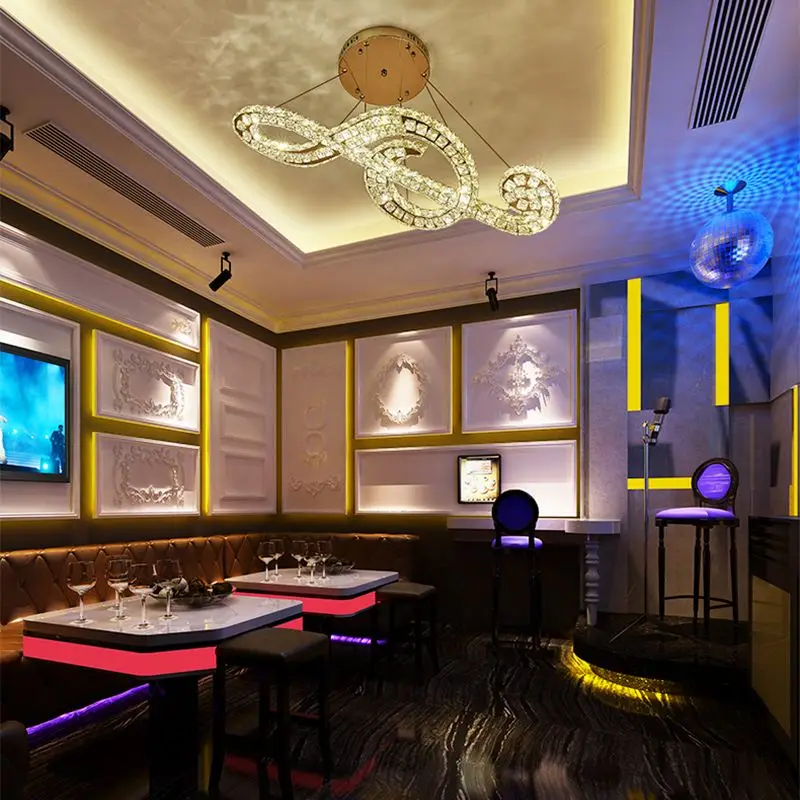 Светодиодные Хрустальные потолочные светильники для гостиной спальни кухни