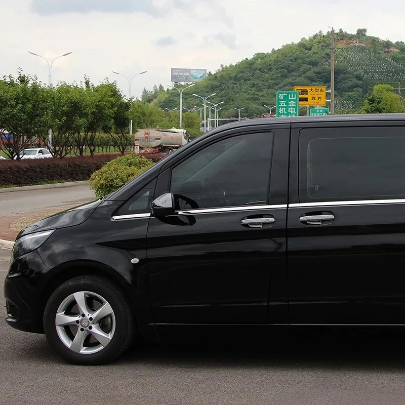 Отделка для окон из нержавеющей стали Mercedes Benz Vito 2016 2017 8 шт. отделка внешнего