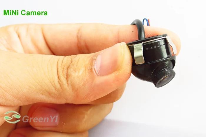 Бесплатная доставка Мини Водонепроницаемая Автомобильная камера заднего вида CCD