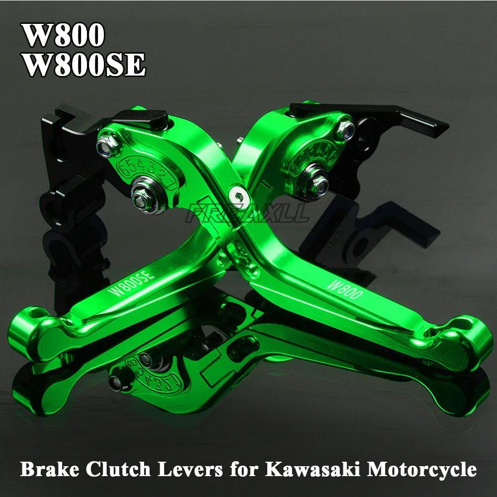 

Для Kawasaki W800 SE W800SE 2012 2013 2014 2015 2016 Рычаги Сцепления Мотоцикла складной Выдвижной регулируемый