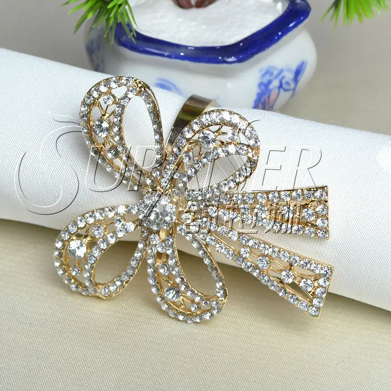 4pcs/box Free shipping Butterfly Knot Napkin rings | Дом и сад