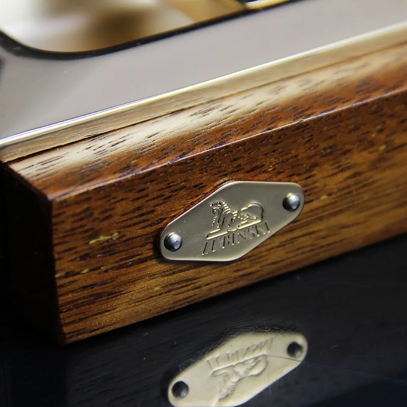 Lubinski дерева венге металла сигары пепельница | Дом и сад