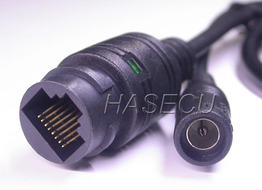 Кабель LAN для модуля платы IP-камеры видеонаблюдения (RJ45 / DC) стандартного типа без