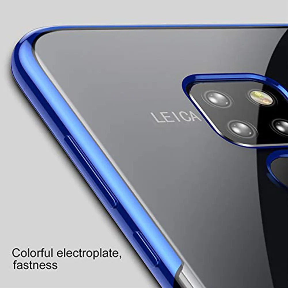 NYFundas Роскошный чехол из ТПУ с покрытием для huawei mate 20 lite pro X ультра тонкий мягкий