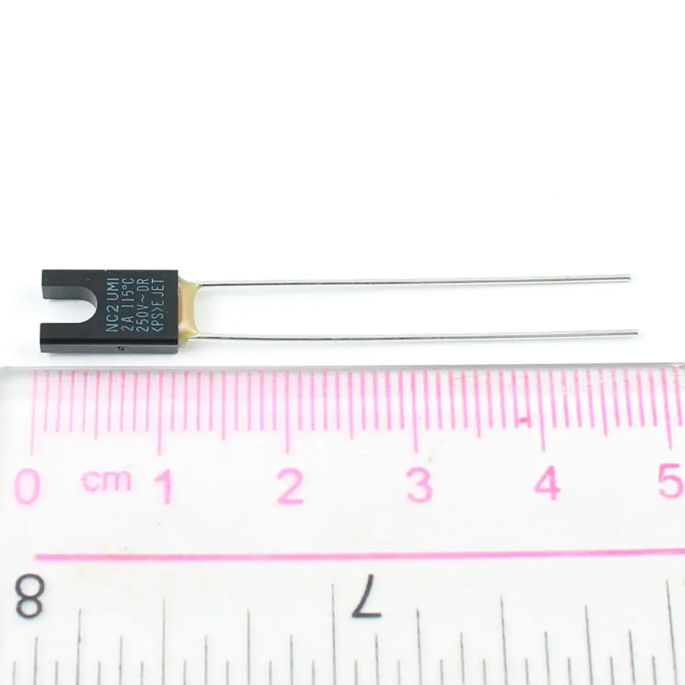 10 шт. ELCUT UMI NC2 Microtemp Термопредохранитель TF выключение 115 градусов 2A 250V|microtemp thermal