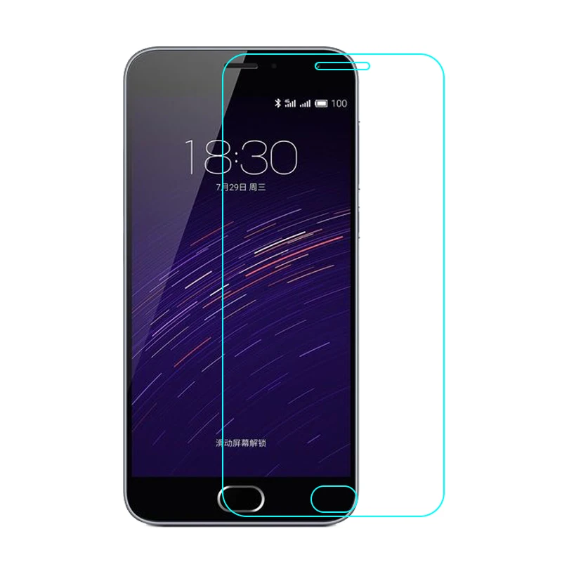 Ультратонкое закаленное стекло для Meizu M2 mini Meilan 2 5 0 дюйма | Мобильные телефоны и