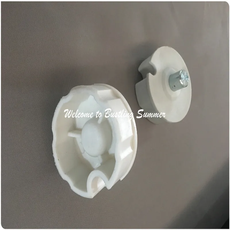 Free Shipping Manual Retractable Awning Parts Fabric Roller Tube Plug Drive 58mm 50pairs | Строительство и ремонт